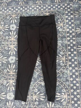 Lululemon Black High-Waist Workout Leggings
